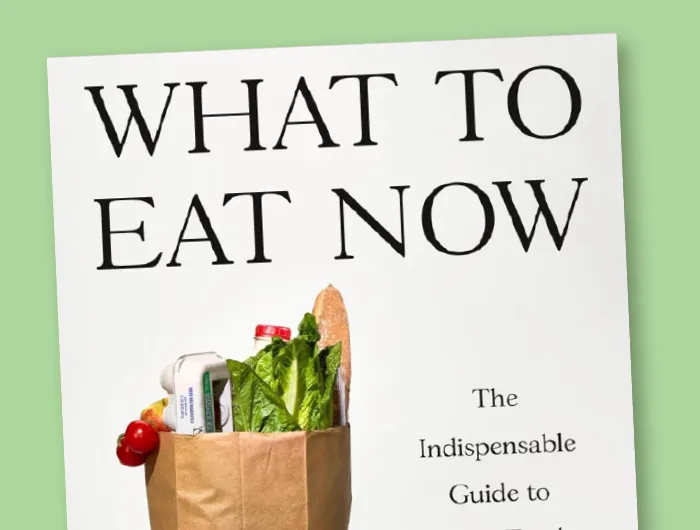 cover of What to Eat Now by Marion Nestle with
