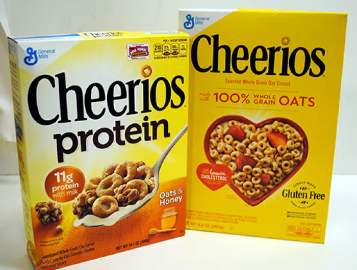 "Cheerios Protein" Has Negligibly More Protein, but Far More Sugar, than Original Cheerios