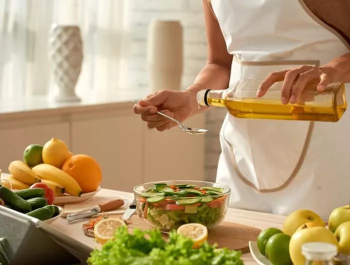 Salad preparation
