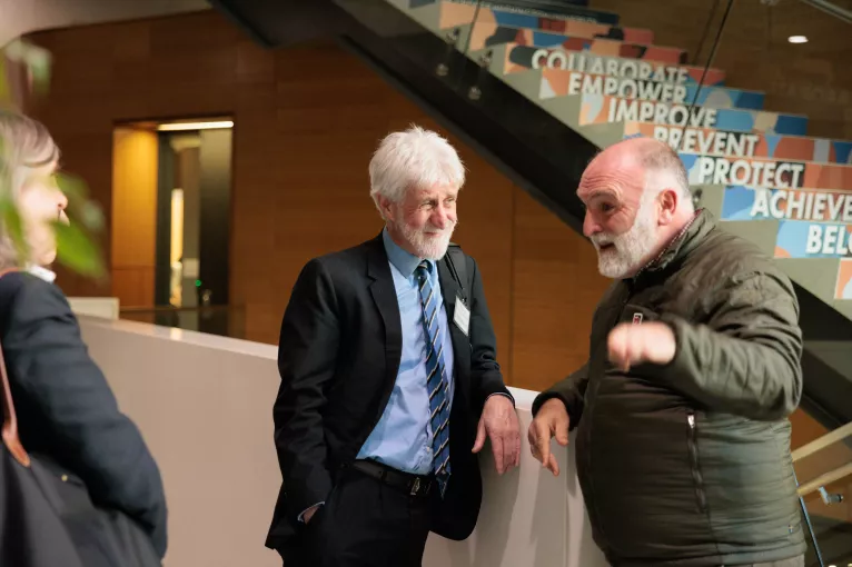 Peter Luri and Jose Andres