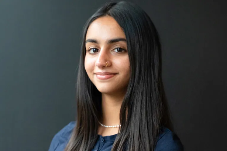 Headshot of Gia Ghosh, summer 2026 intern