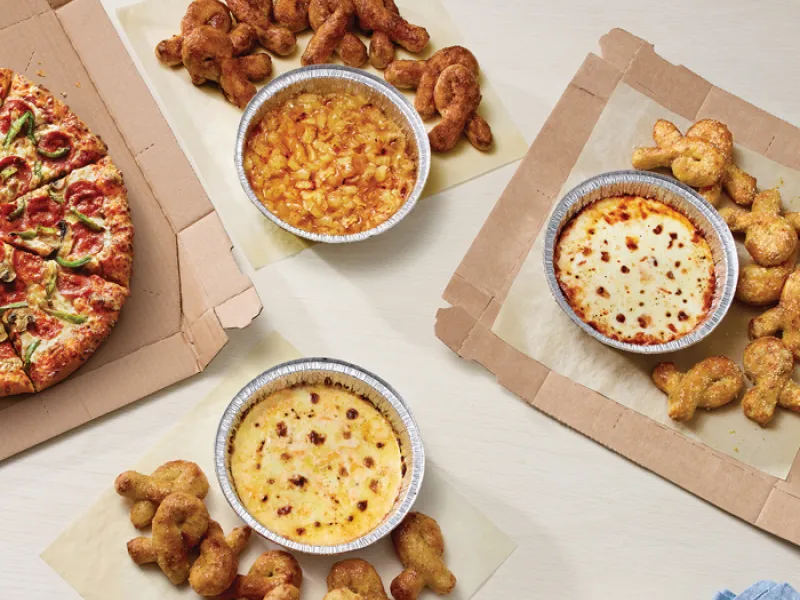 Domino's oven-baked dips