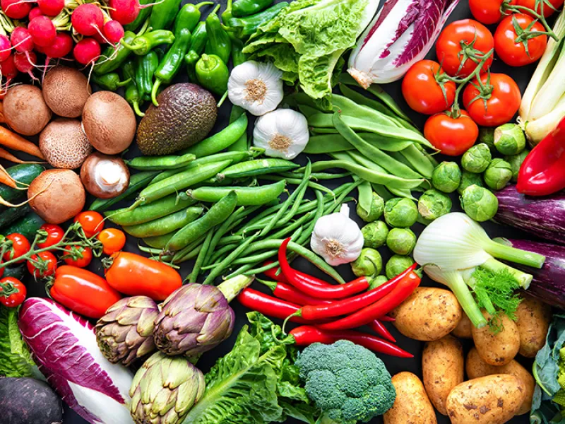 Assortment of vegetables