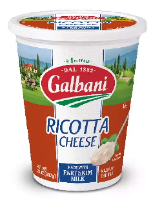 tub of Galbani Part Skim Ricotta