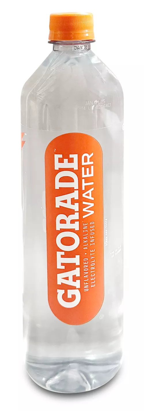 bottle of Gatorade water