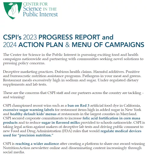 CSPI 2024 Action Plan Image