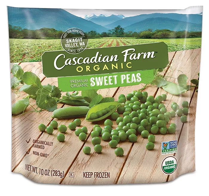 frozen peas