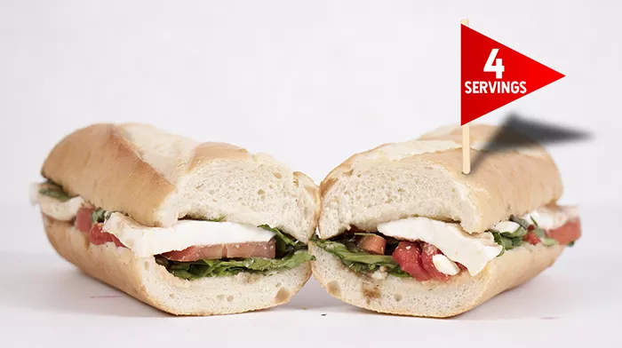 Corner Bakery sandwich
