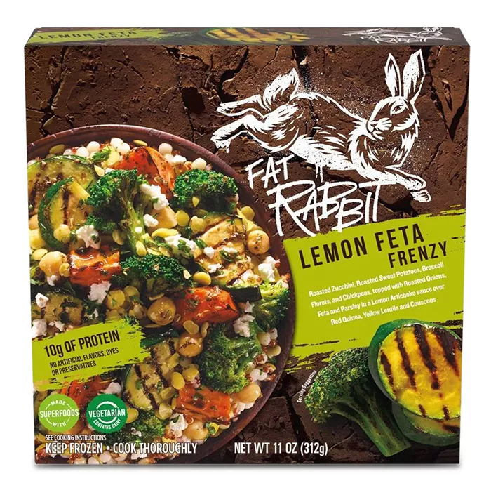 fat rabbit lemon feta frenzy bowl