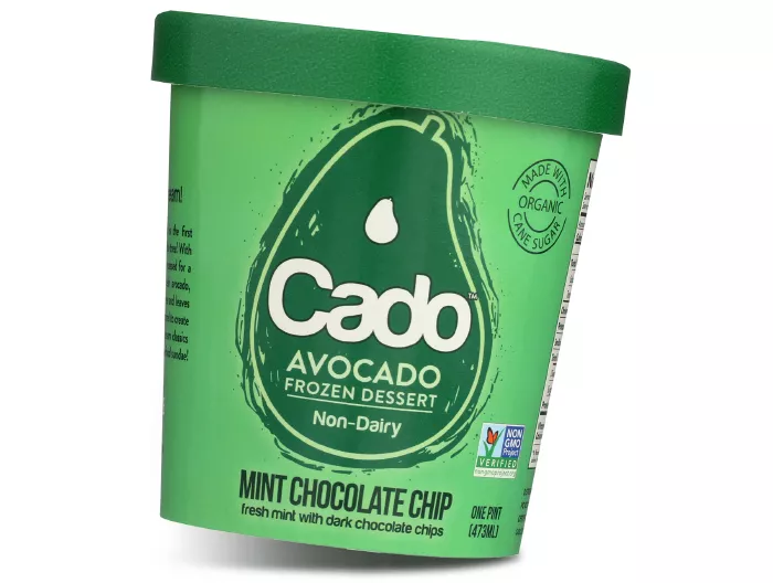cado avocado mint chocolate chip ice cream