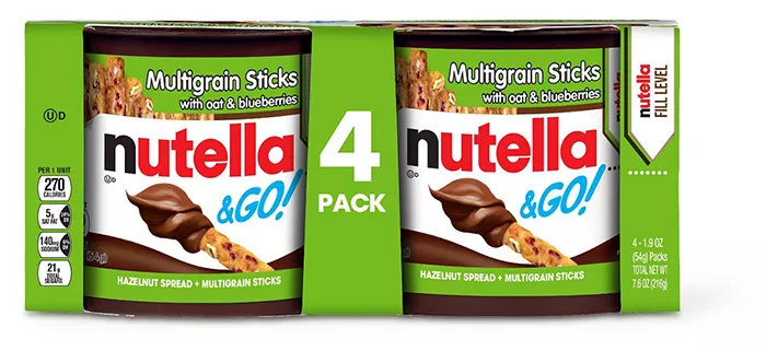 Nutella & Go packs