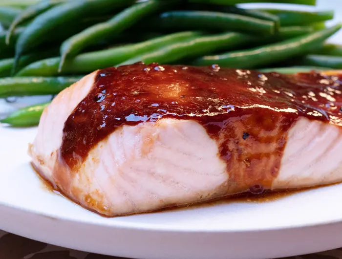 balsamic glazed salmon