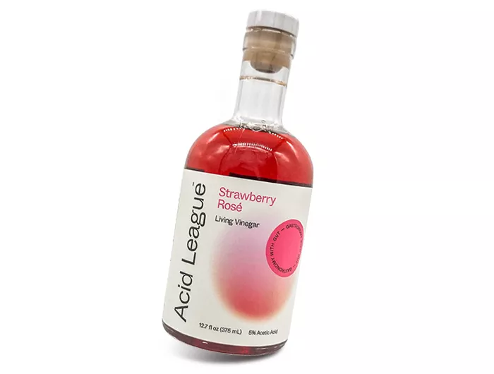acid League strawberry Rose Vinegar