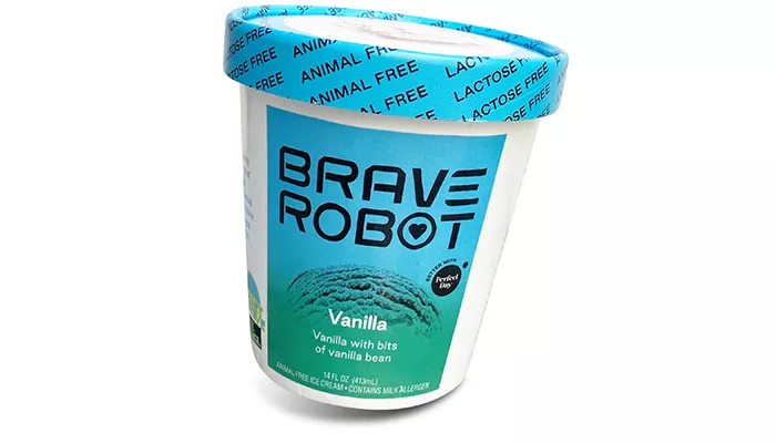 Brave Robot Vanilla Ice Cream