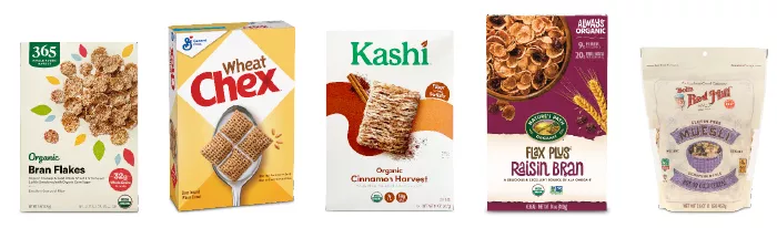5 boxes of cereal