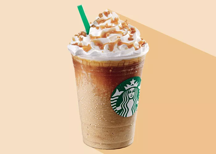 starbucks frappuccino with whipped cream