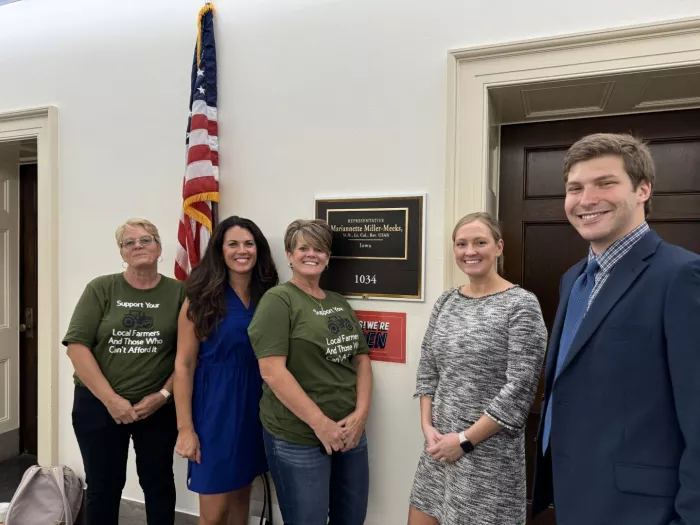 CSPI staff at a Hill Day event for GusNIP
