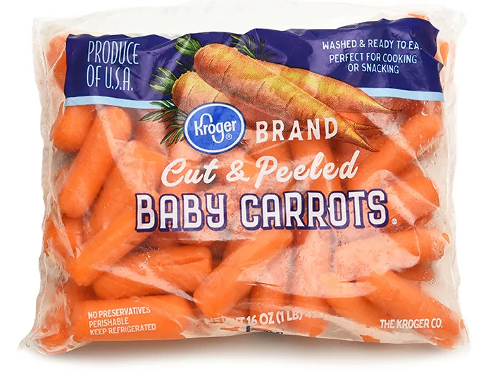 Kroger bagged organic carrots