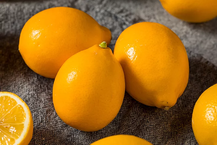 3 meyer lemons