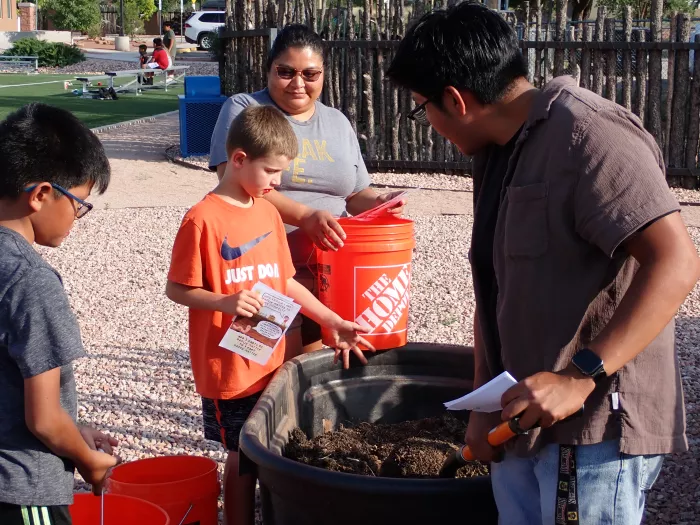 Composting - Garden workshop at ZYEP