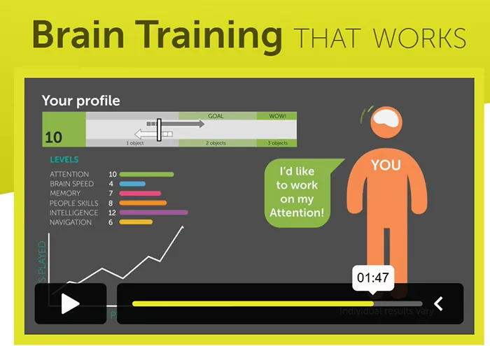 screen shot of Brain Training