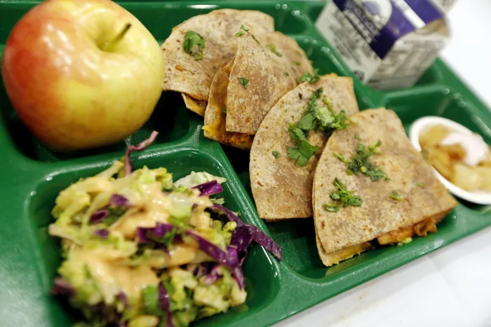 Illinois school meal
