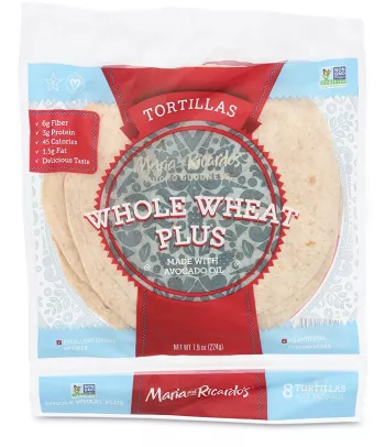 Maria & Ricardo's whole wheat plus pitas