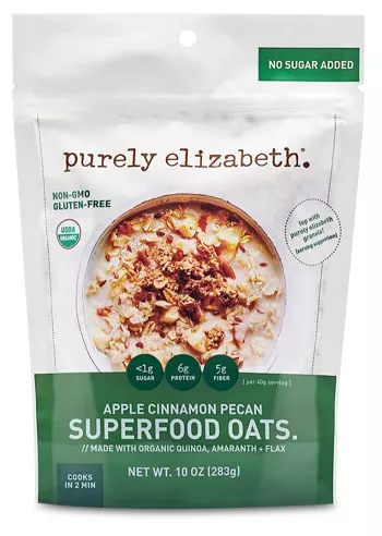 purely Elzabeth apple cinnamon pecan superfood oats