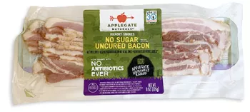 package of Applegate No Sugar Uncured Bacon
