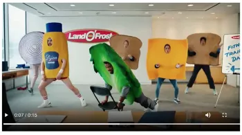 ad for Land O'Frost Premium Meat