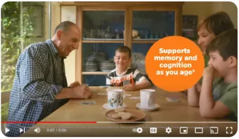 screenshot from Centrum Silver Ad