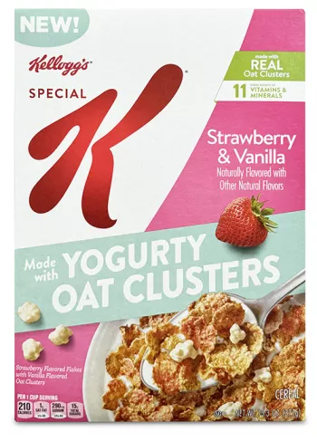 Special K Strawberry & Vanilla yogurty oat clusters