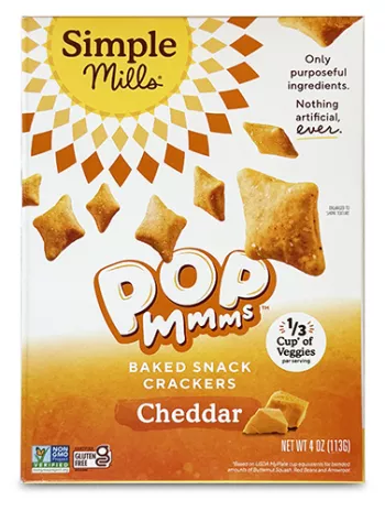 Simple cheddar Mills popmms