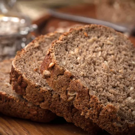 slices of whole-grain bread