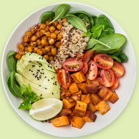 a flexitarian meal