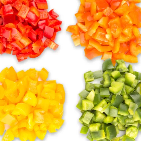 cut vegetables