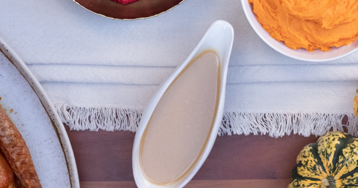 Make-Ahead Turkey Gravy | Center for Science in the Public Interest