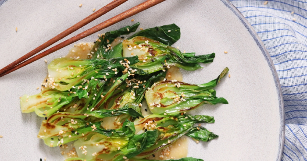 Sesame Ginger Baby Bok Choy | Center for Science in the Public Interest