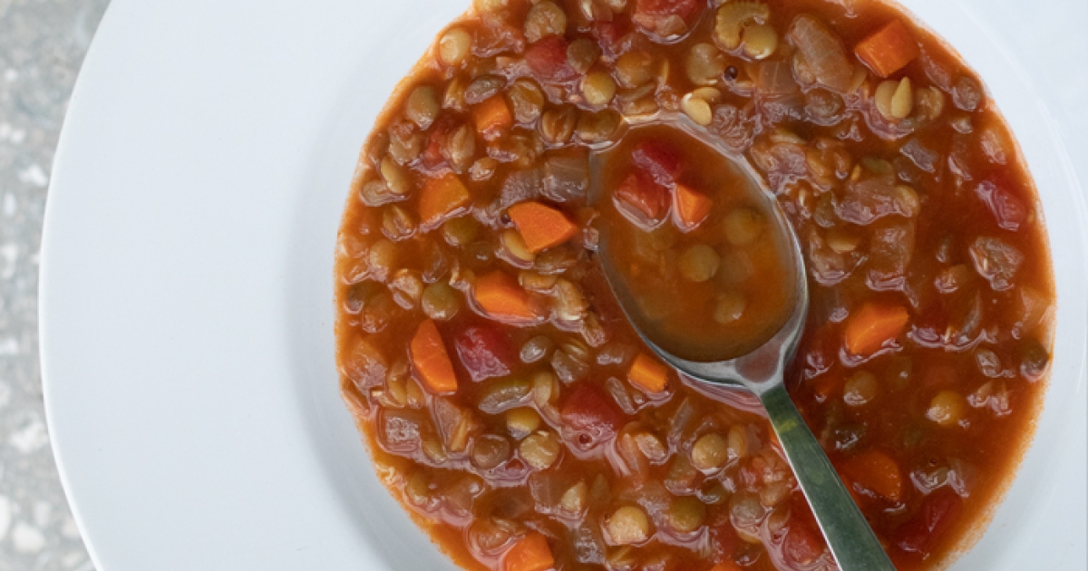 Tomato Lentil Soup | Center for Science in the Public Interest