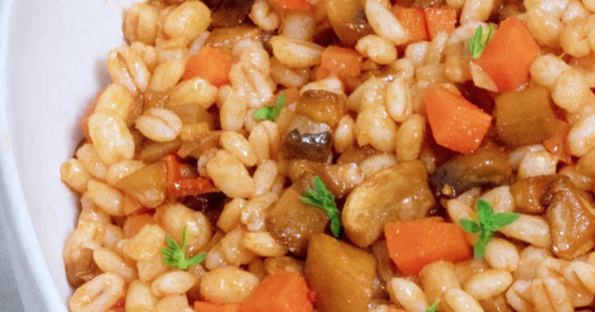 Savory Mushroom Barley