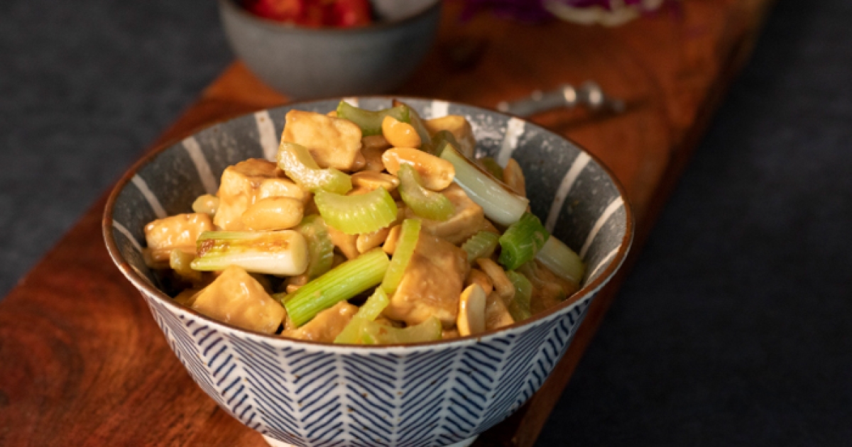 Peanut Tofu Stir-Fry