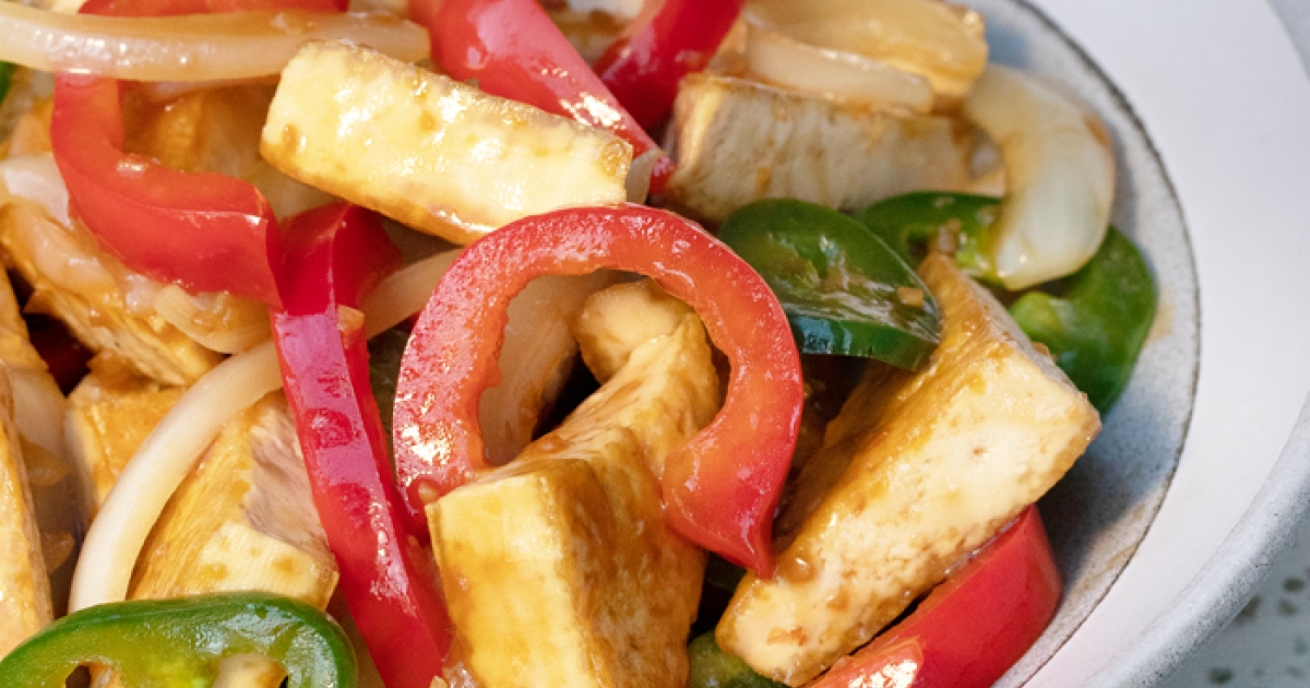 Golden Tofu Stir-Fry
