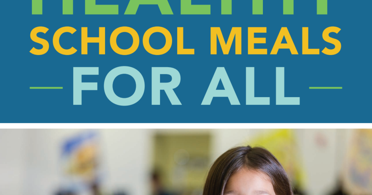 Toolkit: Healthy school meals for all | Center for Science in the ...