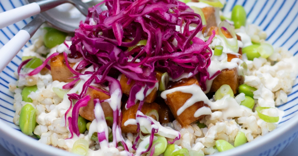 Tofu Poke Bowl | Center for Science in the Public Interest