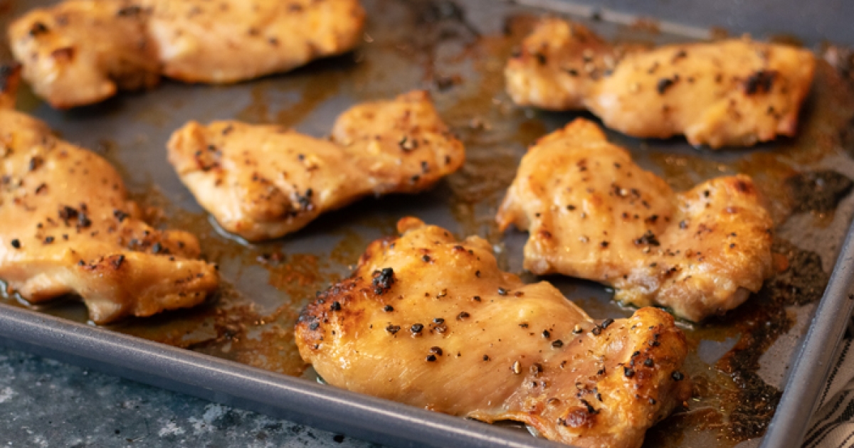 Roasted Chicken Thighs