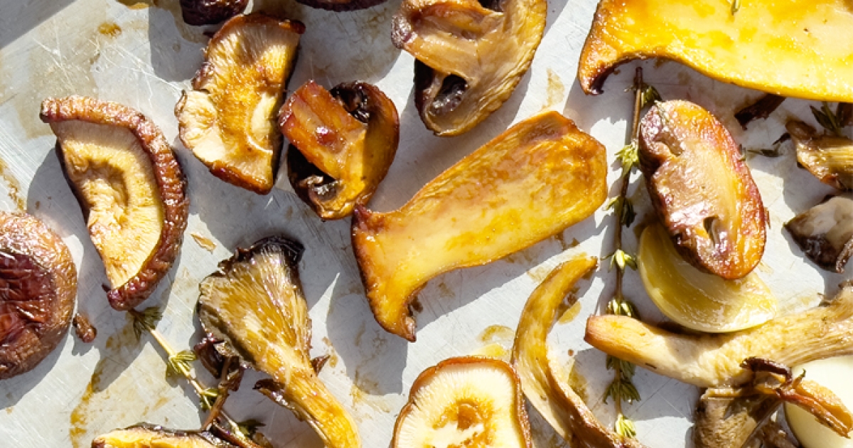 Roasted Garlic Mushrooms | Center for Science in the Public Interest