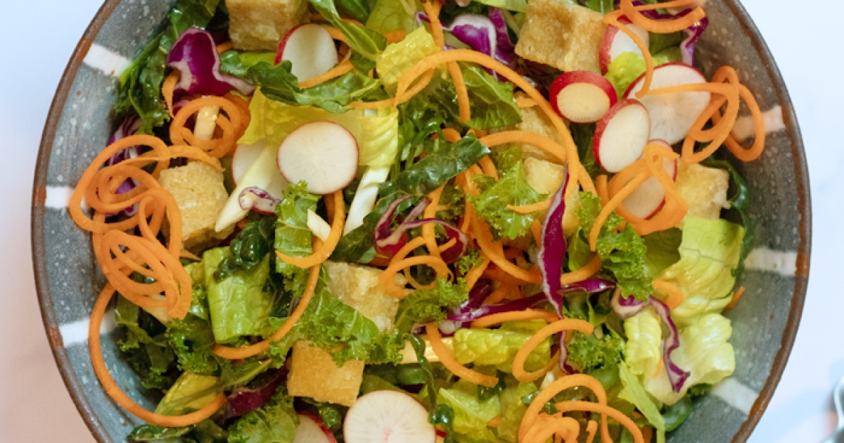 Crunchy Tofu Salad