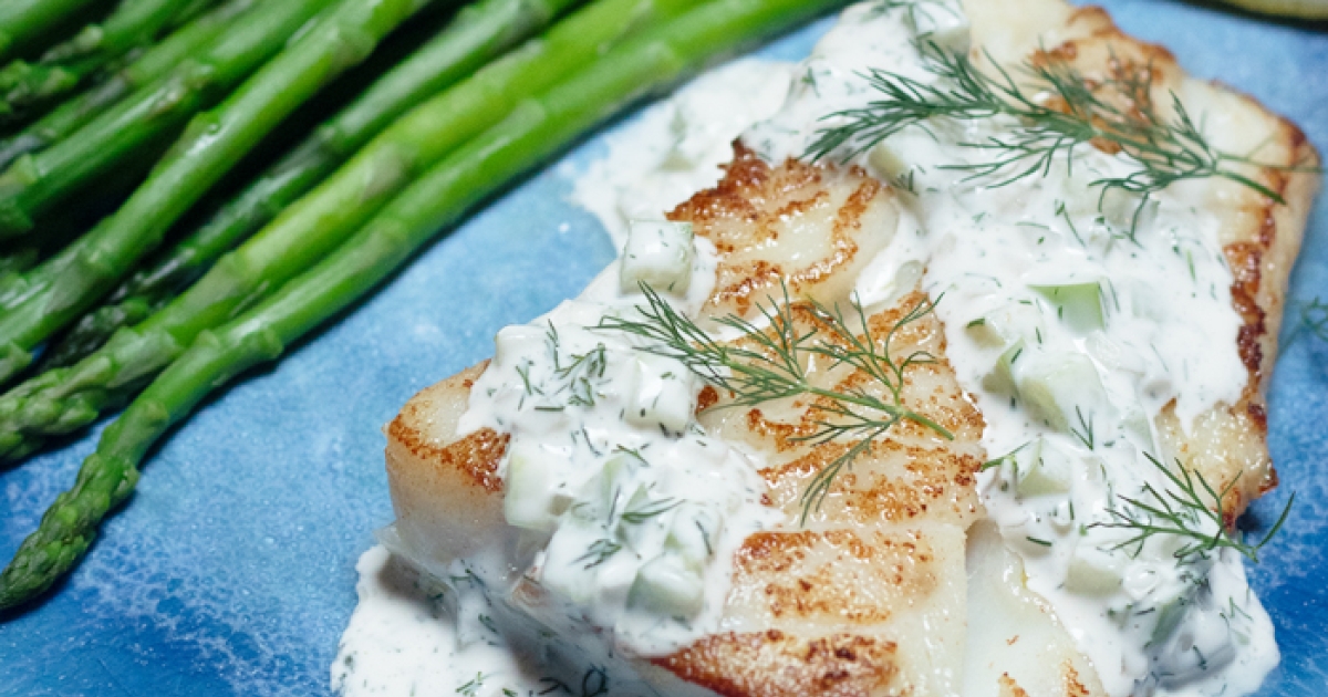 White Fish With Tomatillo Tartar | Center for Science in the Public Interest