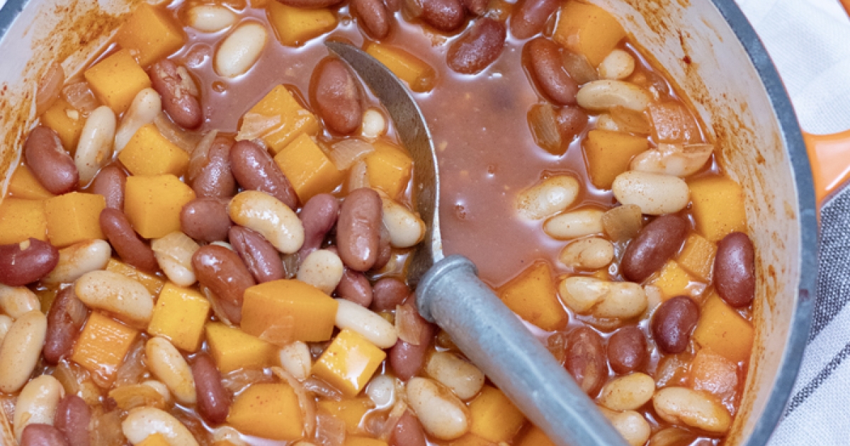 Smoky Bean & Butternut Stew | Center for Science in the Public Interest