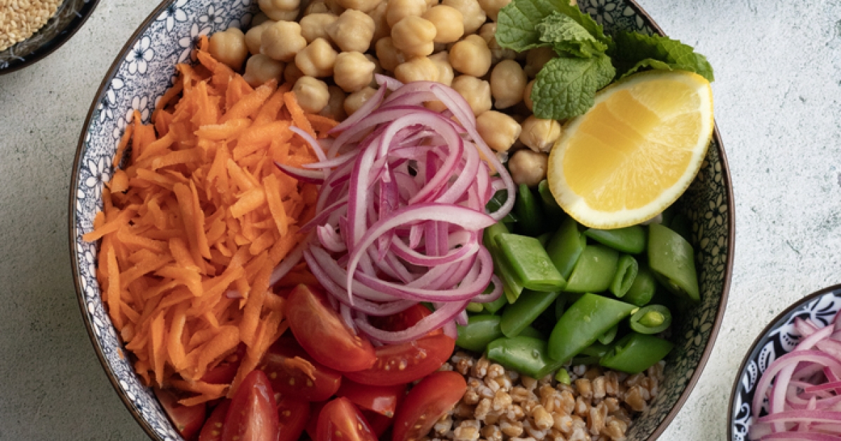 Bits & Bobs Chickpea Bowl